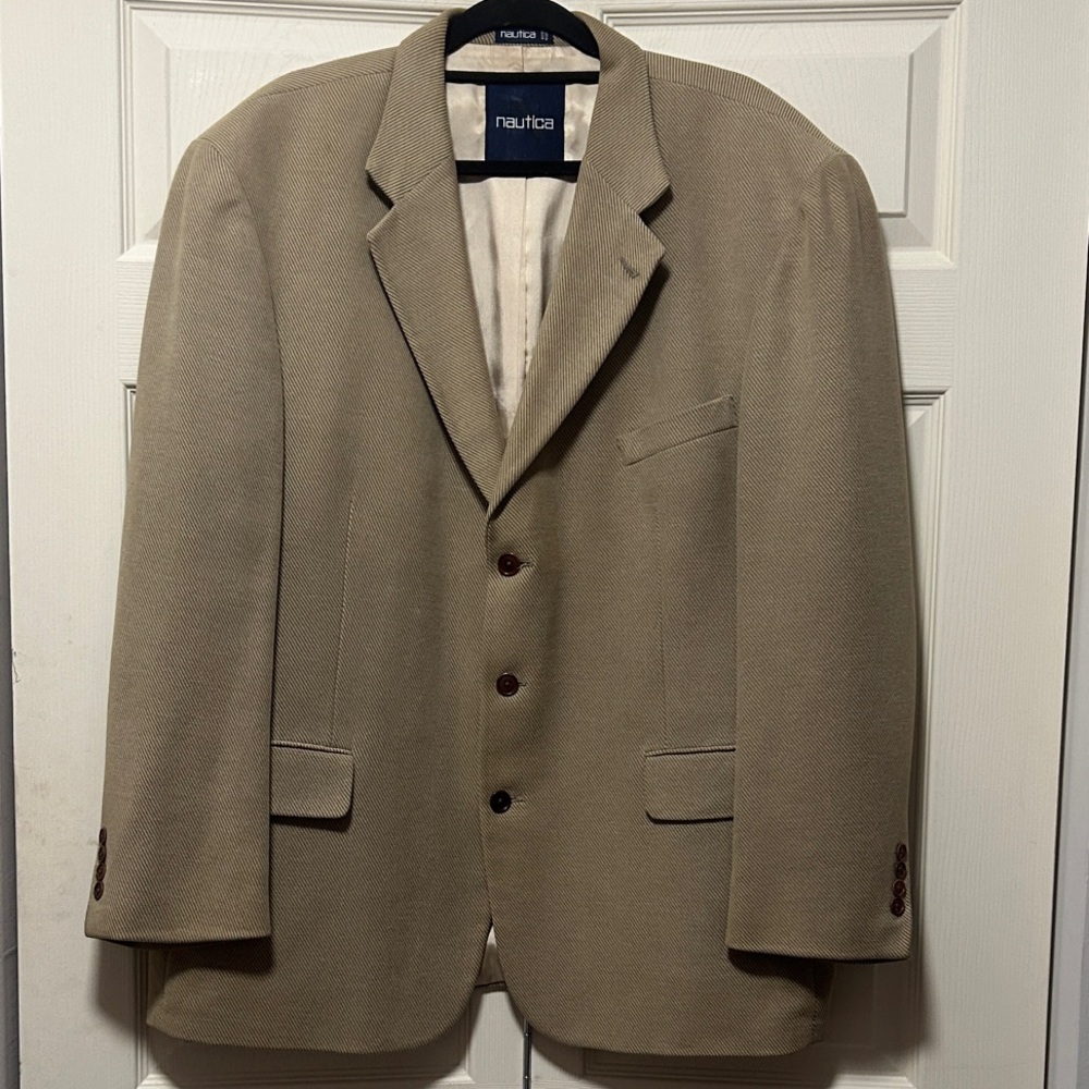 Nautica Men's Beige Blazer